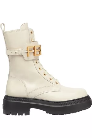 Fendi Damen Stiefeletten - Biker aus Leder