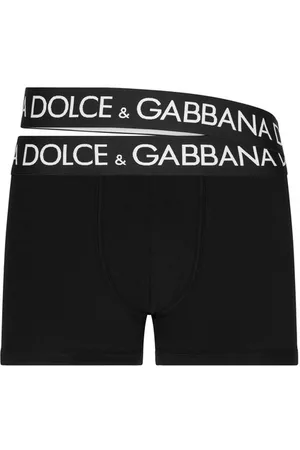 Dolce & Gabbana Boxershorts aus Zwei-Wege-Stretchjersey mit doppeltem Bund