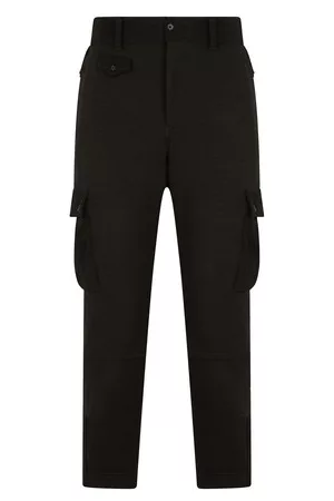 Dolce & Gabbana Herren Cargohosen - Cargo-Hose aus Stretchwolle