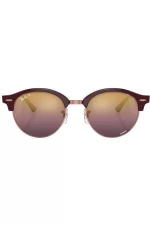 Ray-Ban Sonnenbrille Clubround Chromance