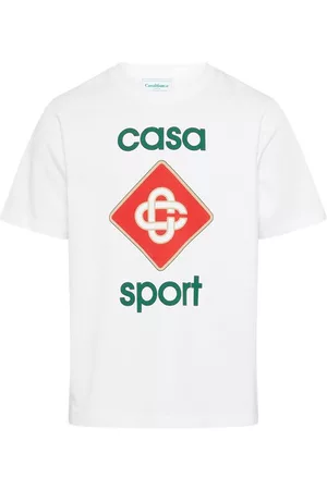 Casablanca Herren Bedruckte T-Shirts - Bedrucktes T-Shirt Casa Sport Screen