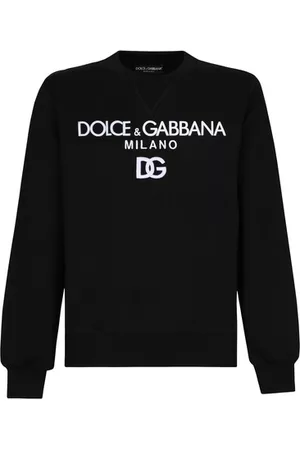 Dolce & Gabbana Jersey-Sweatshirt mit DG-Stickerei