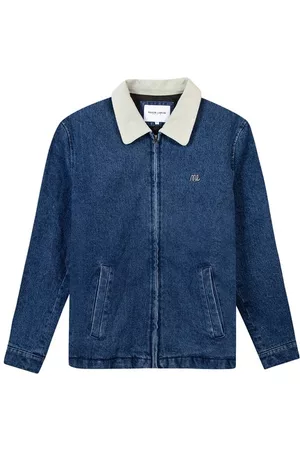 Maison Labiche Herren Cropped Jeans - Jeansjacke Roch mit Logo