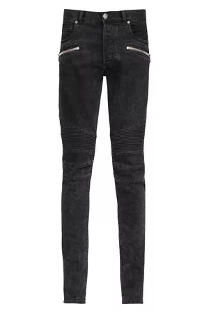 Balmain Herren Slim Jeans - Slim-Fit-Jeans aus Baumwolle