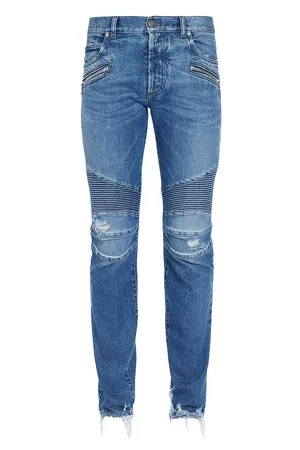 Balmain Herren Slim Jeans - Jeans aus Baumwolle