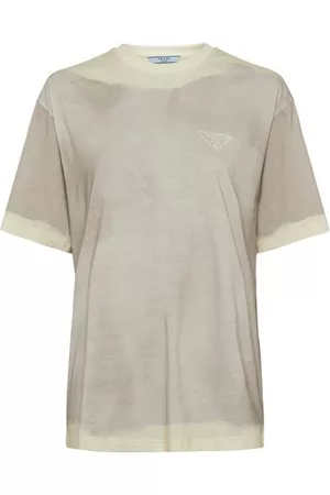 Prada Damen T-Shirts - T-Shirt mit kurzen Ärmeln