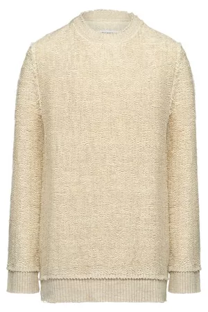 Maison Margiela Damen Sweatshirts - Sweatshirt aus grob gewebtem Strick