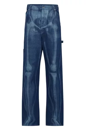 OFF-WHITE Herren Hosen & Jeans - Carpent Pants aus Denim Body Scan over
