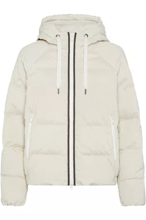 Brunello Cucinelli Damen Winterjacken - Daunenjacke mit Kapuze