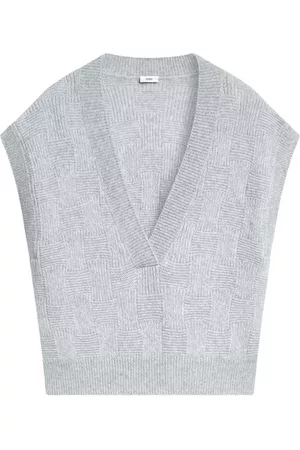 Closed Damen Strickpullover - Weste mit V-Auschnitt