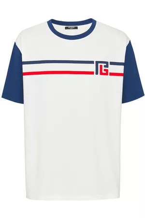 Balmain Herren T-Shirts mit Logo - T-Shirt PB 70