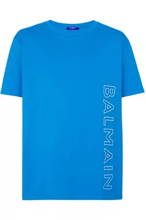 Balmain Herren T-Shirts mit Logo - T-Shirt mit -Prägung