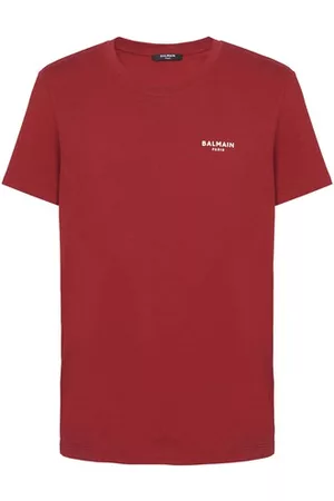 Balmain Herren T-Shirts - Beflocktes T-Shirt