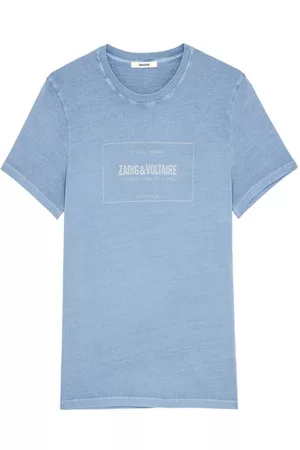 Zadig & Voltaire Herren T-Shirts mit Logo - T-Shirt Ted Blason