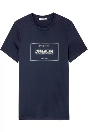 Zadig & Voltaire Herren T-Shirts mit Logo - T-Shirt Ted Blason