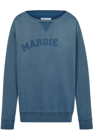 Maison Margiela Herren Sweatshirts - Sweatshirt aus Bio-Baumwolle mit Logo
