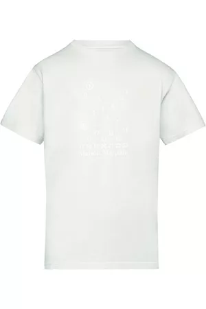 Maison Margiela Damen T-Shirts - T-Shirt mit Nummern-Logo