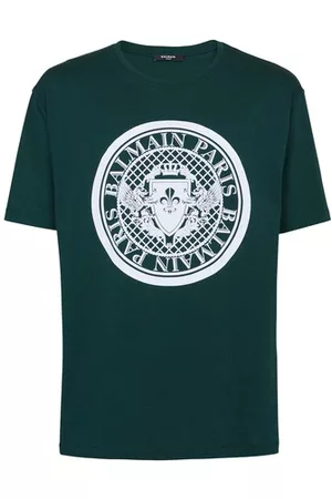 Balmain Herren T-Shirts mit Logo - T-Shirt Coin