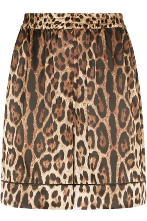Dolce & Gabbana Damen Shorts - Shorts aus Seide