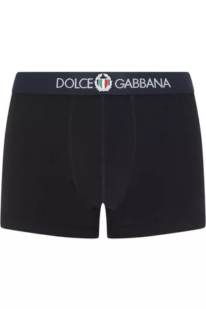 Dolce & Gabbana Herren Boxershorts ohne Gummibund - Boxershorts aus Zwei-Wege-Stretchjersey aus Baumwolle