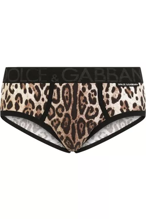 Dolce & Gabbana Herren Slips & Panties - Slip Brando aus Zwei-Wege-Stretchjersey mit Leopardenprint