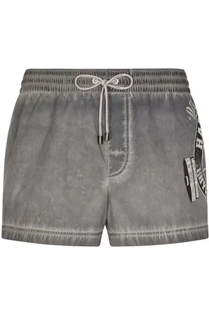Dolce & Gabbana Herren Badehosen - Kurze Badeshorts mit Print