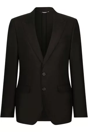 Dolce & Gabbana Herren Blazer & Sakkos - Einreihige Taormina-Jacke aus Leinen