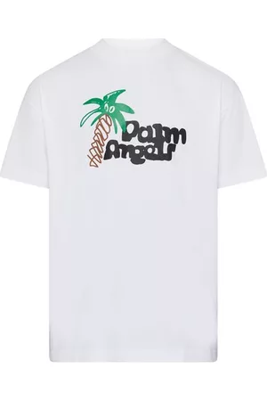 Palm Angels Herren Shirts - Klassisches T-Shirt Sketchy