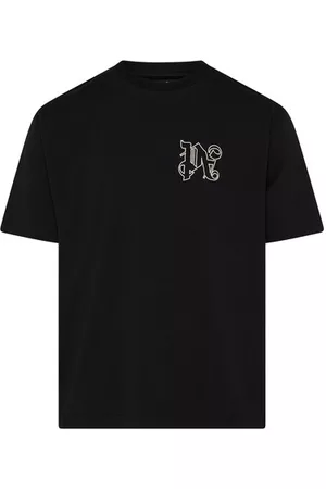Palm Angels Herren Shirts - Regular-T-Shirt mit PA-Monogramm
