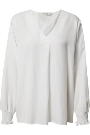 Cream Bluse 