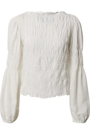 Cream Bluse 