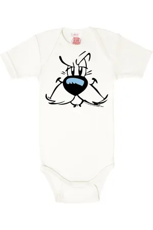 LOGOSHIRT Baby-Body mit niedlichem Idefix-Aufdruck