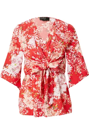 Ax Paris Damen Blusen zum Binden - Bluse