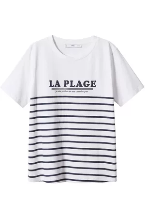 MANGO Damen Shirts - T-Shirt 'ILUSTRA