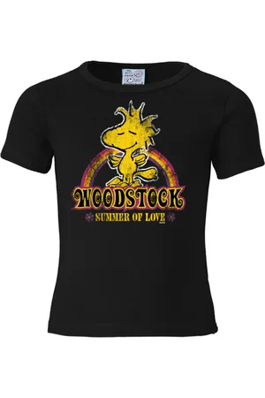 LOGOSHIRT T-Shirt Woodstock - Snoopy Peanuts - Summer Of Love