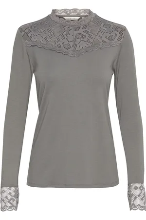 Cream Bluse 