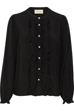 Cream Bluse 