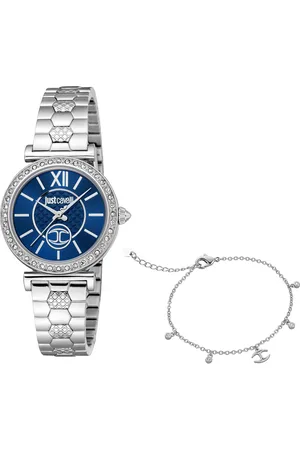 Roberto Cavalli Set: Uhr + Armband