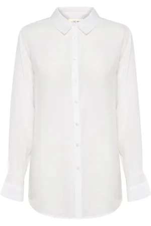 Cream Bluse 