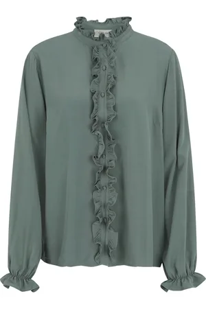 Cream Bluse 