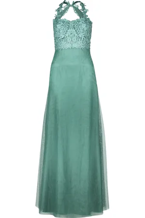 Vera Mont Abendkleid mit Spitzentop