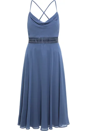 Vera Mont Cocktailkleid mit Wasserfallausschnitt