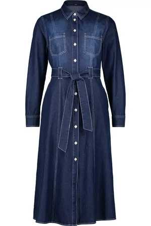 Zero Jeanskleid mit Gürtel