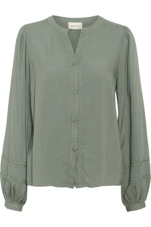 Cream Bluse 
