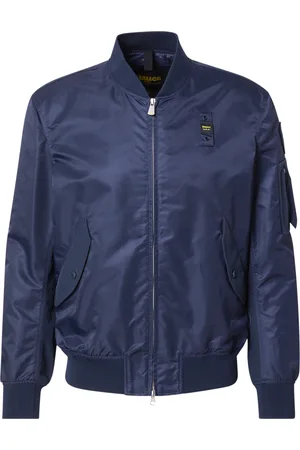 Blauer Jacke 