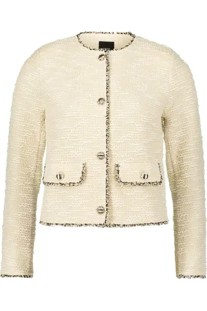 Zero Blazer Bouclè mit Knöpfen