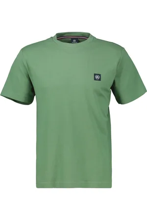 Lerros Herren T-Shirt in Waffel-Piqué 