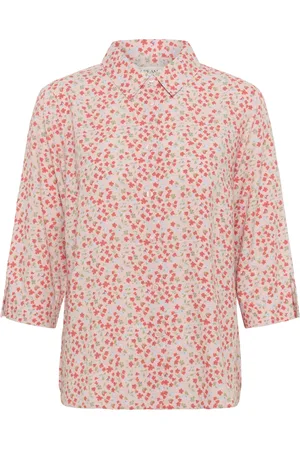 Cream Bluse 