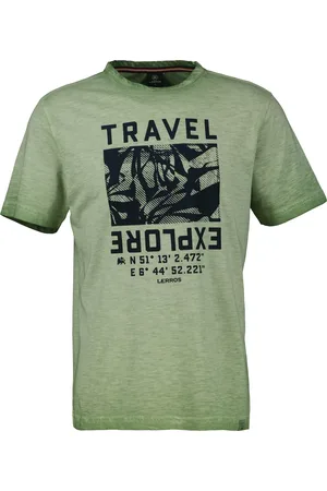 Lerros Modisches Herren T-Shirt mit Brustprint