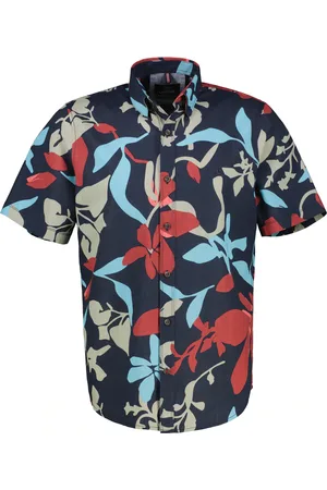 Lerros Sommerhemd in Hawaiian-Style